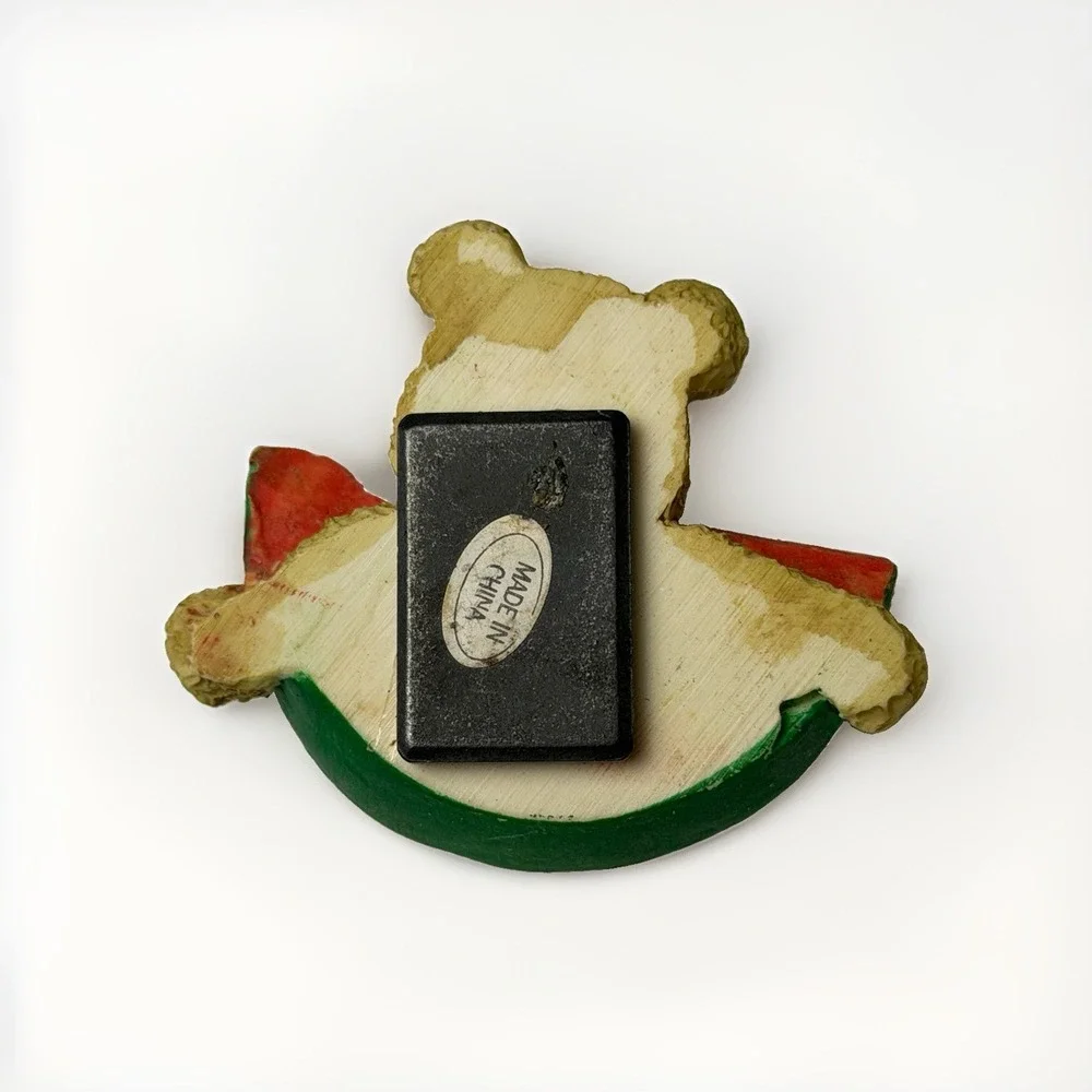 Bear Eating Watermelon 3D Magnet Refrigerator Souvenir Travel